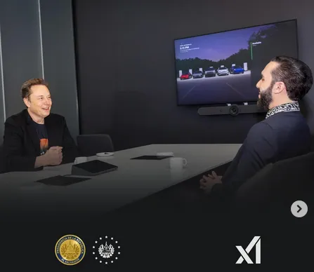 Elon Musk y Nayib Bukele
