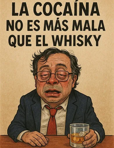 Petro es un drogadicto