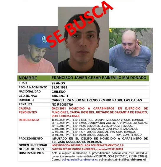 Francisco Painevilo y Carlos Esteban Cancino