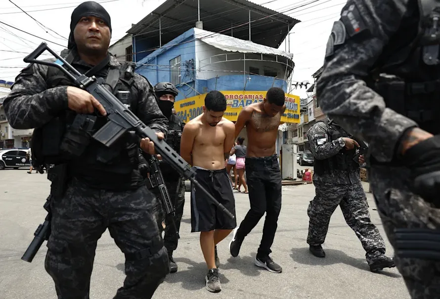 operativo antidriogas en brasil