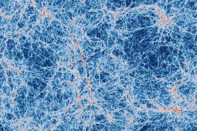 Telaraña invisible del universo