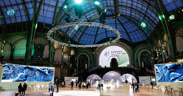 Imagen de uno de los salones de la Cumbre de Paris 2026